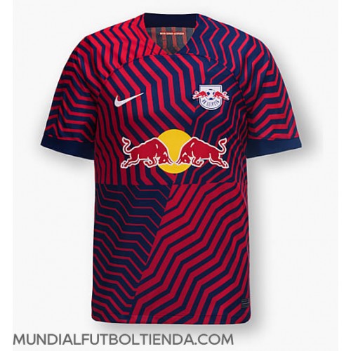Camiseta RB Leipzig Segunda Equipación Replica 2023-24 mangas cortas